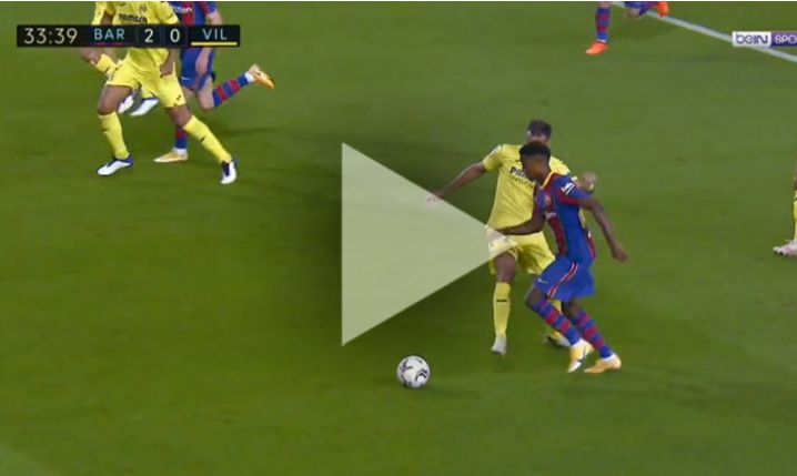 Ansu Fati wywalczył jedenastkę i Messi strzela na 3-0! [VIDEO]